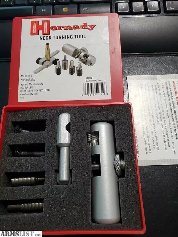 Hornady Neck Turning Tool from Saline County Rifle Works near Bryant, Little Rock, AR