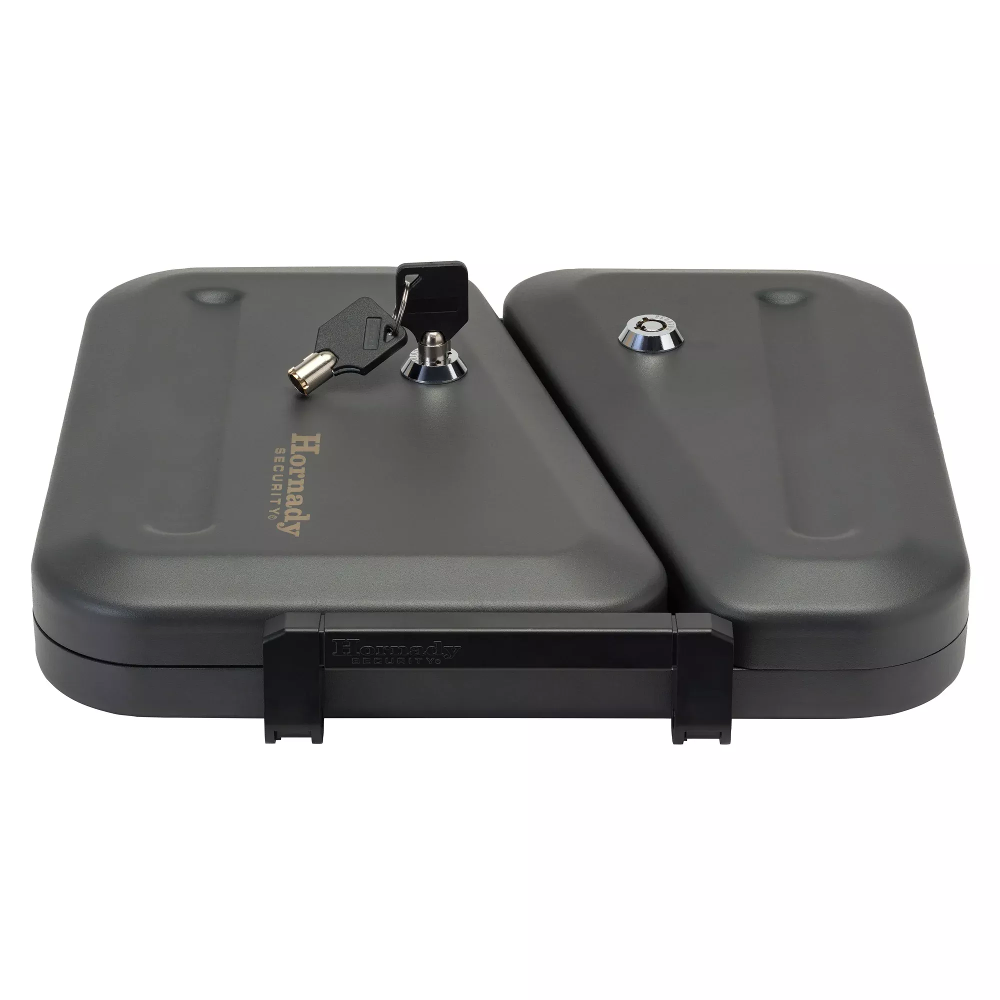Hornady Security Dual Lid Lock Box – Quick-Access Key Storage for Two Firearms