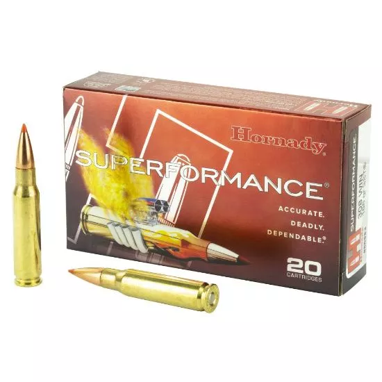 HORNADY SUPERFORMANCE .308 WIN 165GR SST, 20RD/BOX
