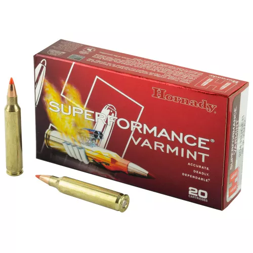 Hornady Superformance Varmint - 204 Ruger 32 Grain V-Max - 20 Rds