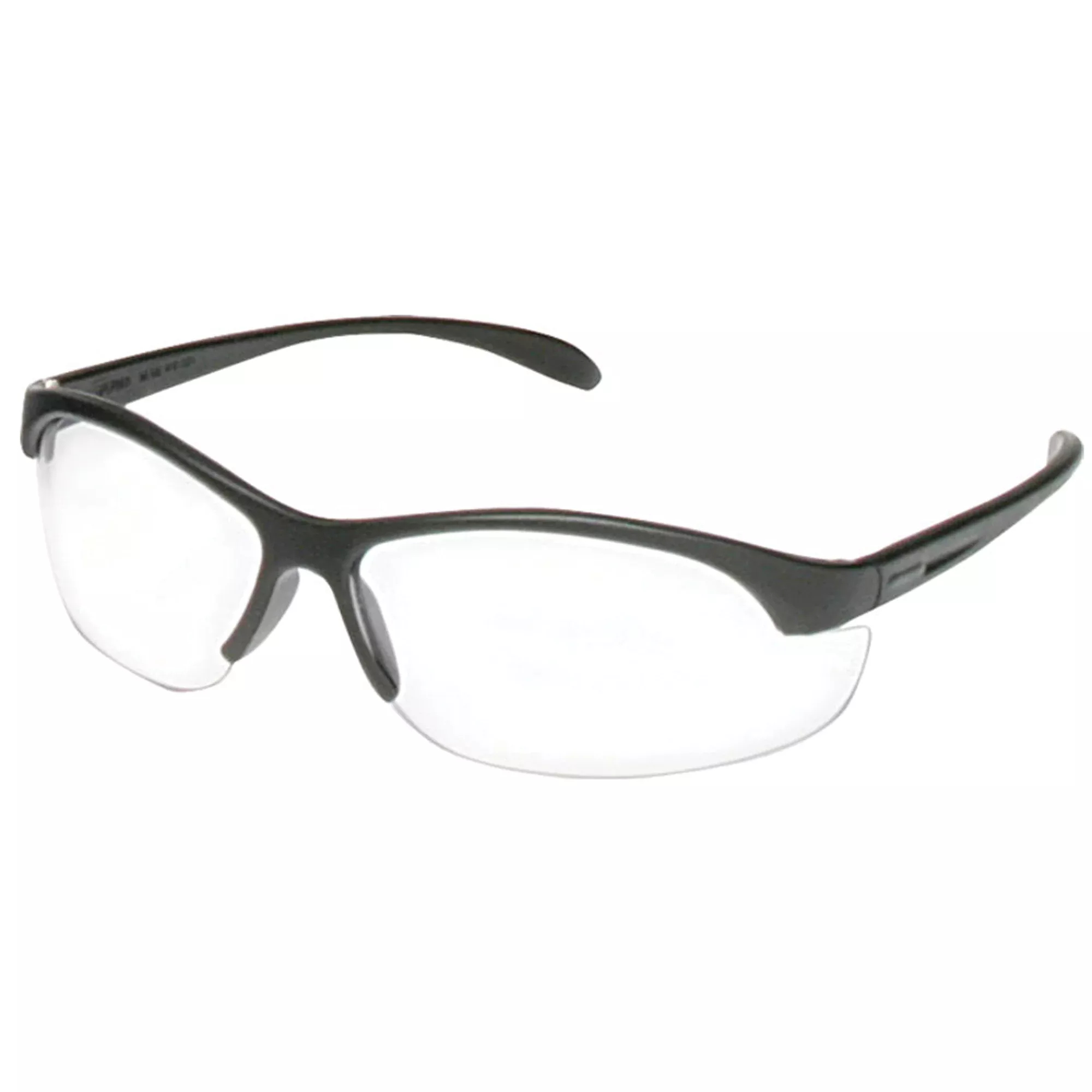 Howard Leight HL200 X-SM Compact Shooting Glasses – Black Frame, Clear Lens