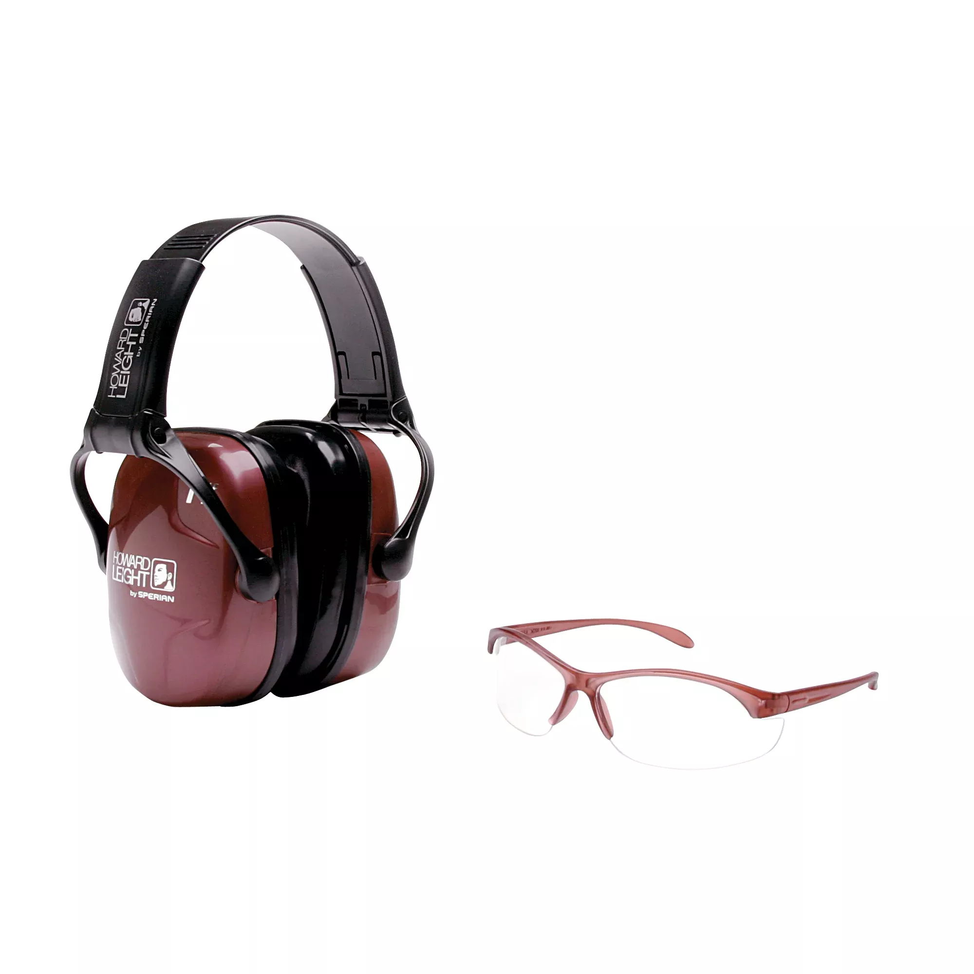 Howard Leight Women's Shooting Combo Kit – NRR 25 Hearing Protection with Glasses