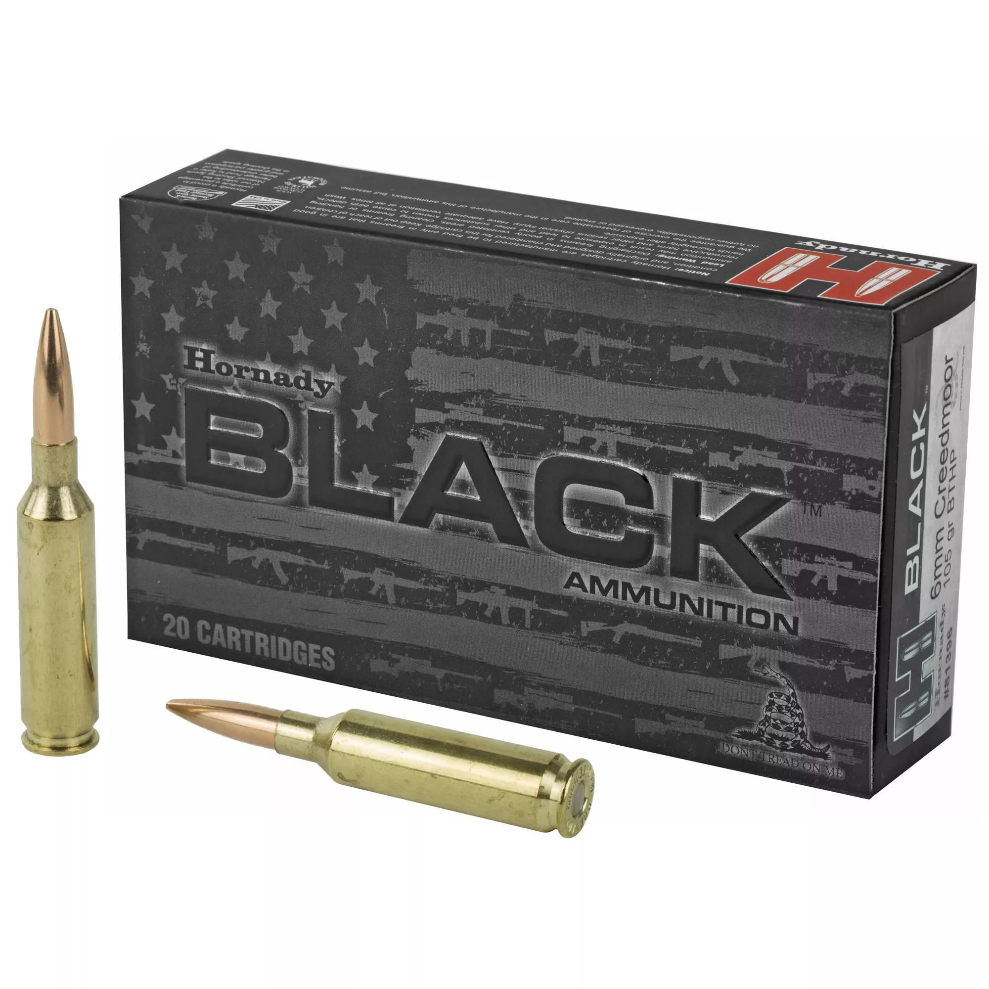 Hrndy Black 6mm Crd 105gr Bthp 20/2