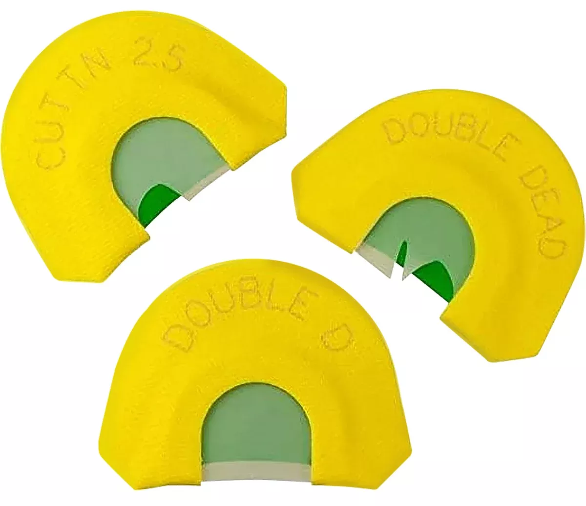 HS Strut 05933 Ultimate Starter PackDiaphragm Call Attracts Turkeys Yellow 3 Per Pkg