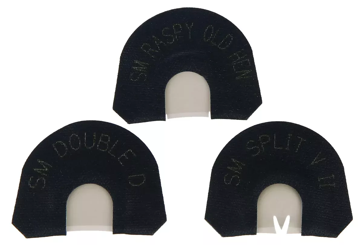 Hunters Specialties STR05934 Lil' Strut Starter Pack Diaphragm Call Attracts Turkey Species Black