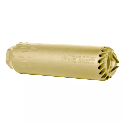 HUXWRX FLOW 762-TI Suppressor FDE w/ Muzzle Brake