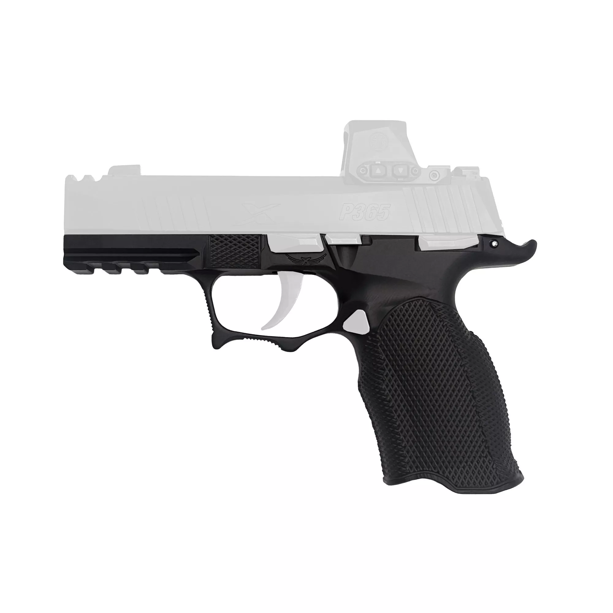 Icarus A.C.E. Evo Grip Module w/Manual Safety SIG P365XL Black