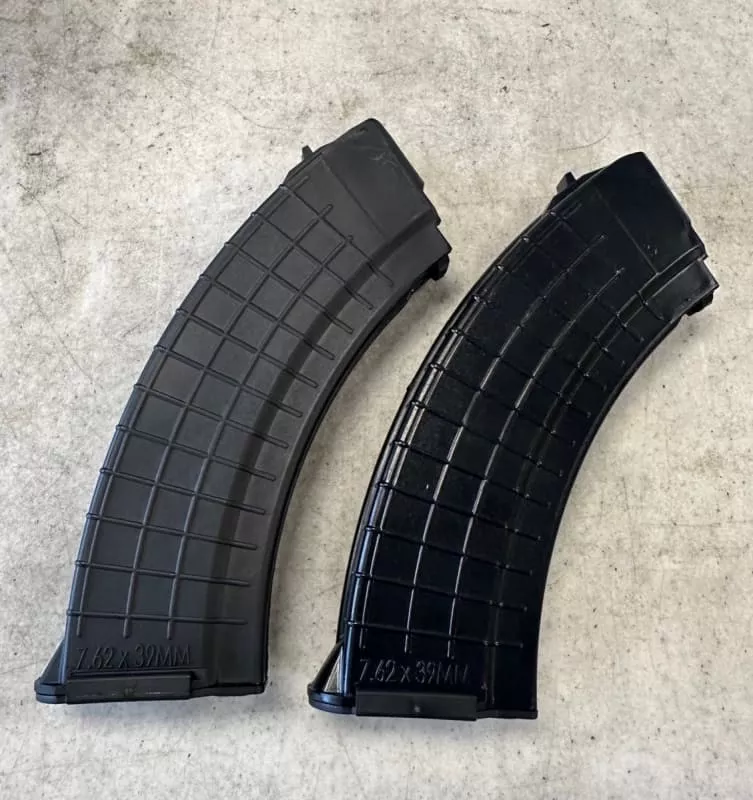 Inner Ordinance (I/O) AK47 30RD Magazine SET RIBBED Black