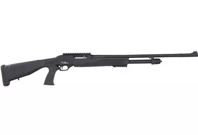 Iver Johnson Pump Deer 20ga. - 3" 24" Ct-6 Black Pg Synthetic