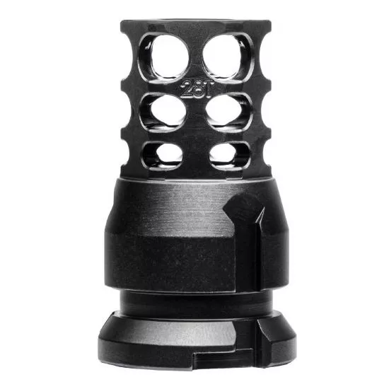 JMAC CUSTOMS 360 MUZZLE BRAKE 1/2-28 TAPER KEYMOUNT (KEYMICRO)