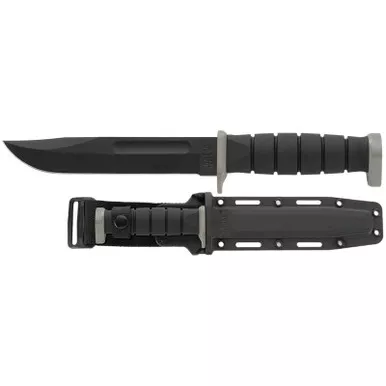 KA-BAR 1292 D2 Extreme Straight Edge Fixed Knife 12.00" Clip Point D2 Blade, Black Kraton G Handle