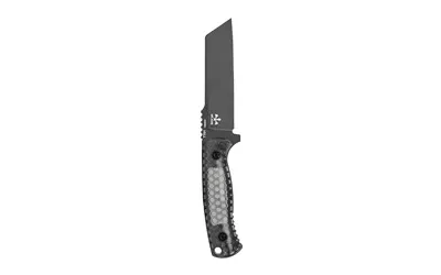 KA-BAR Cool Name Sheepsfoot Fixed Blade – Black Finish with Sheath