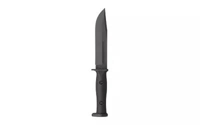 KA-BAR Slabby Fixed Blade Knife – 6.86" Black Blade with Sheath