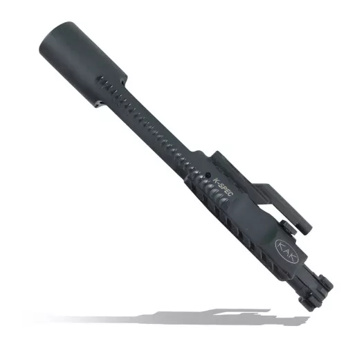 KAK - K-SPEC Enhanced AR15 BCG - 5.56/ 300 Blackout - Dual Ejector - Down Vent - Sand Cuts - NP3