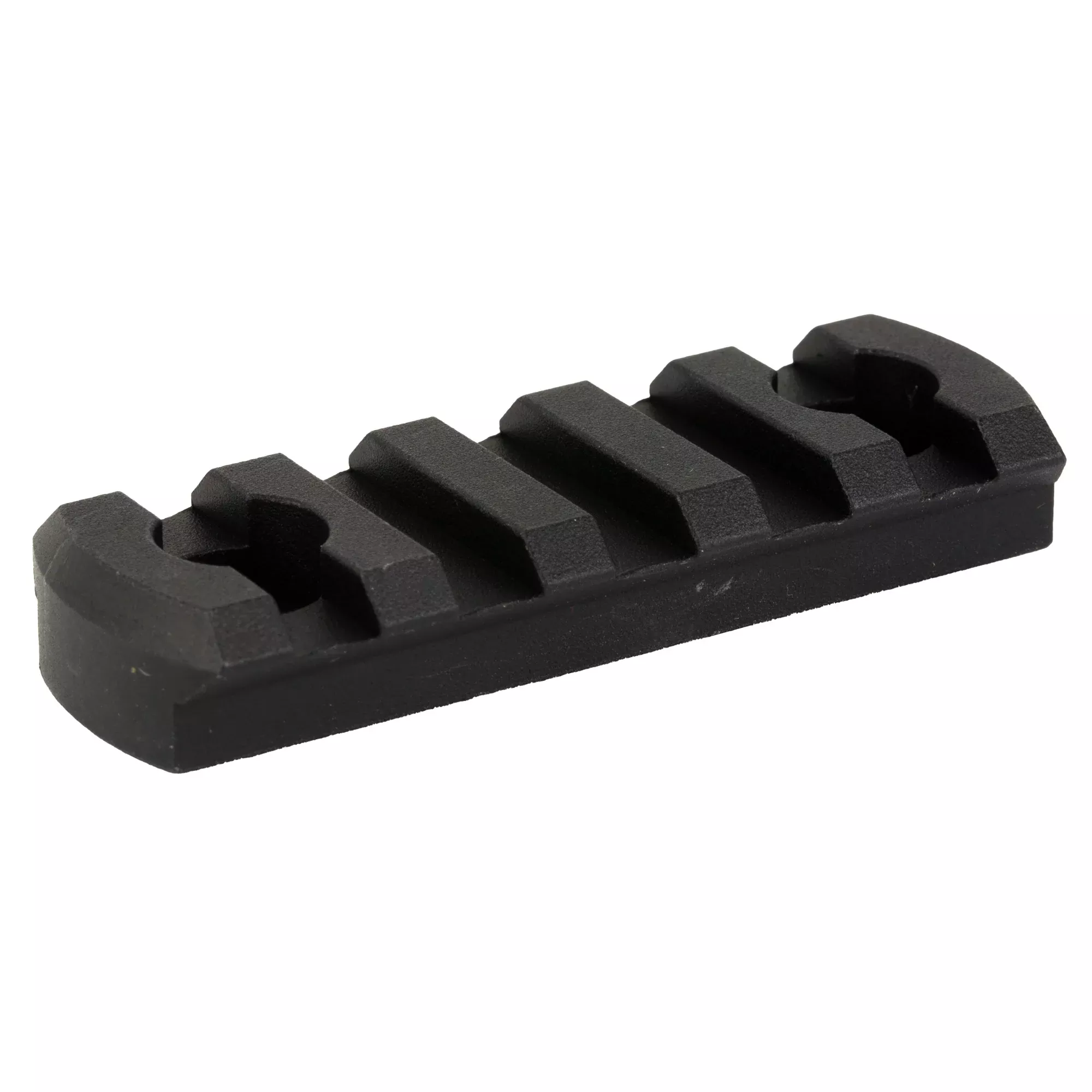 KDG M-LOK 5 Slot Picatinny Rail – Black Aluminum Mounting Section