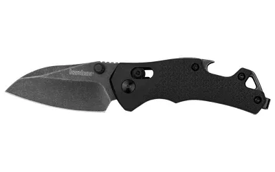 Kershaw Craze 2.35" Folding Knife – Plain Edge Black Blade