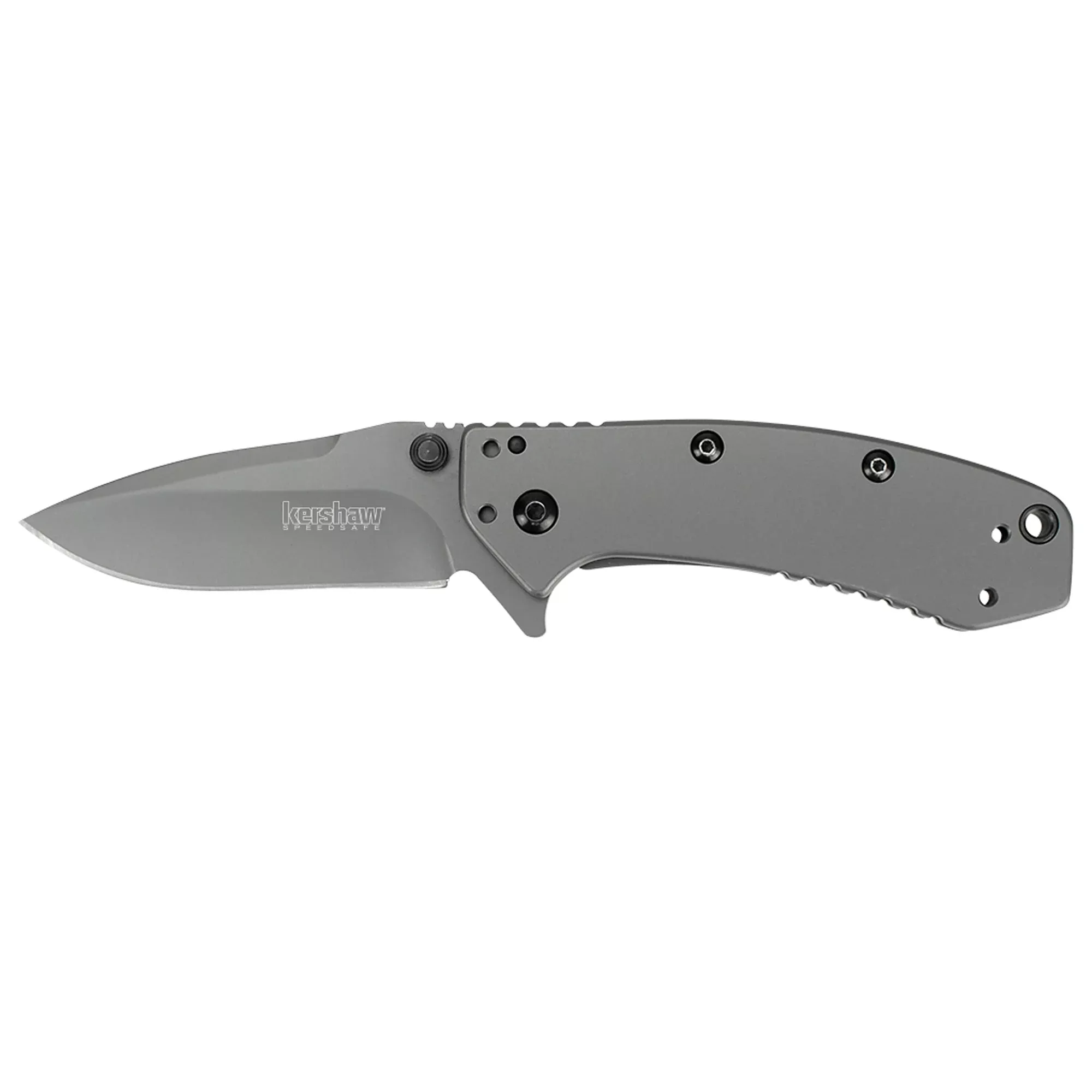 Kershaw Cryo 2.75" Folding Knife – Plain Edge, BlackWash Finish
