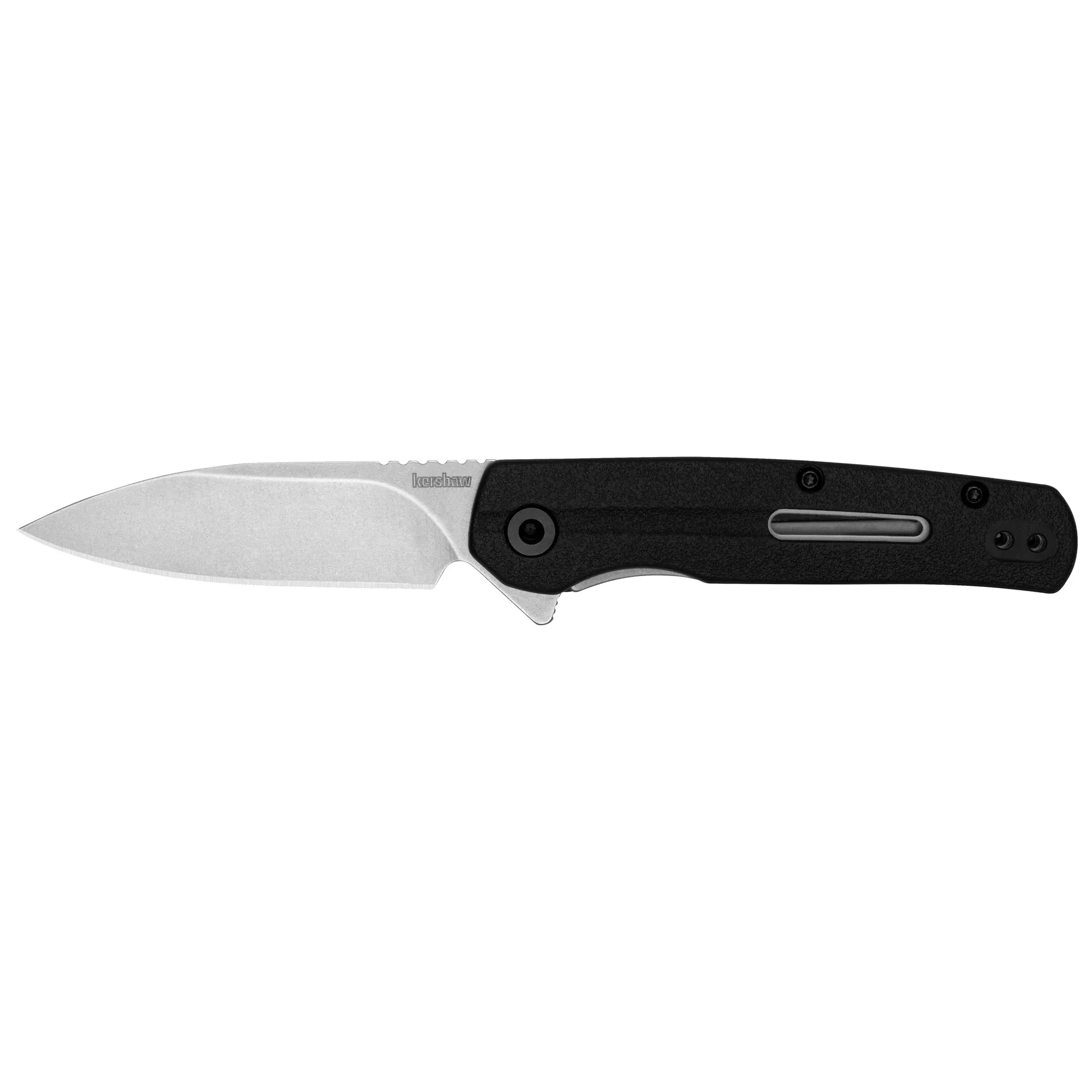 Kershaw Korra 2.75" Folding Knife – Black Oxide Blade