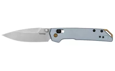 Kershaw Mini Iridium 3 Folding Knife – D2 Steel Blade, 2.75" Plain Edge