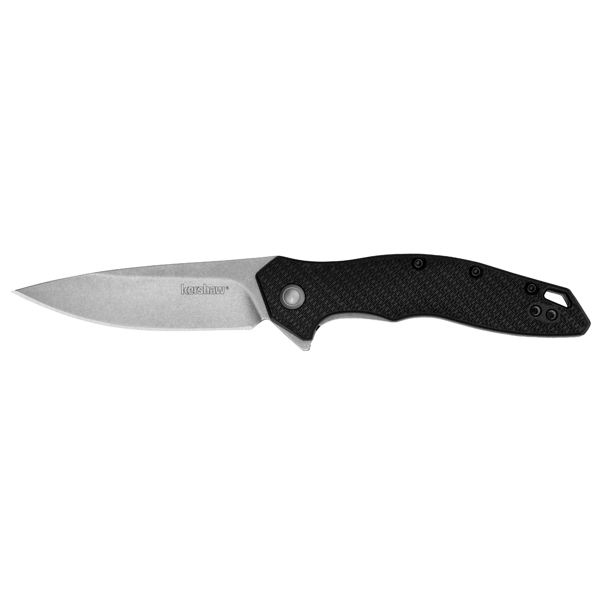 Kershaw Shoreline 3 Black/Stonewash Folding Knife – 3" Blade