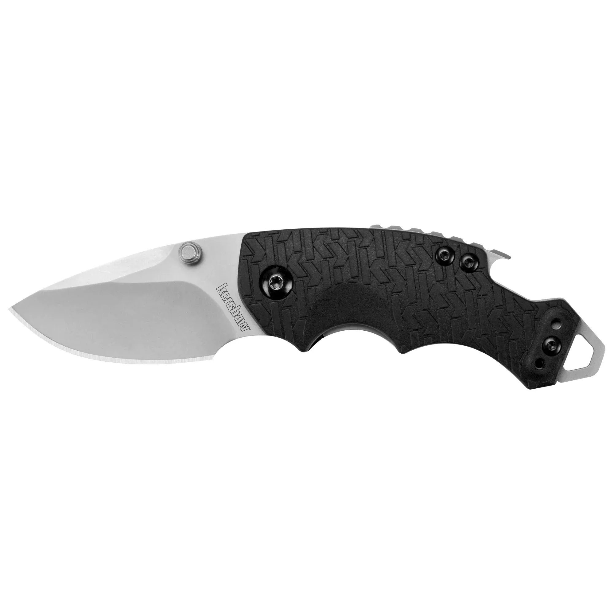 Kershaw Shuffle 2.4" Folding Knife – Bead Blasted Black Blade