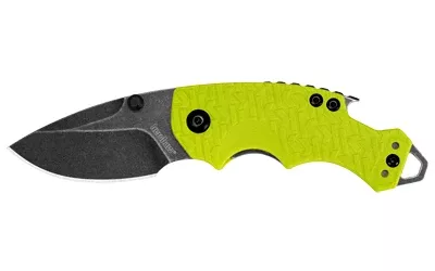 Kershaw Shuffle 2.4" Folding Knife – Blackwash Lime