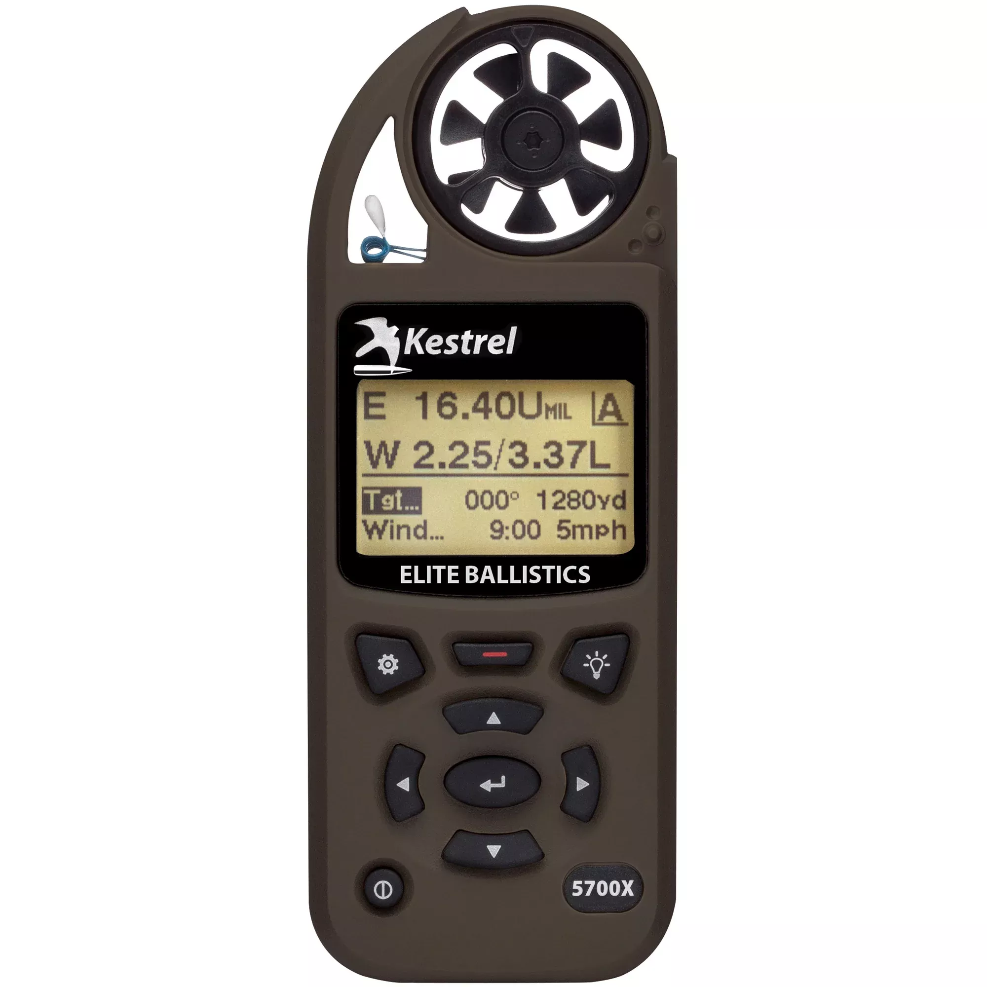 Kestrel 5700X Elite with Applied Ballistics – FDE