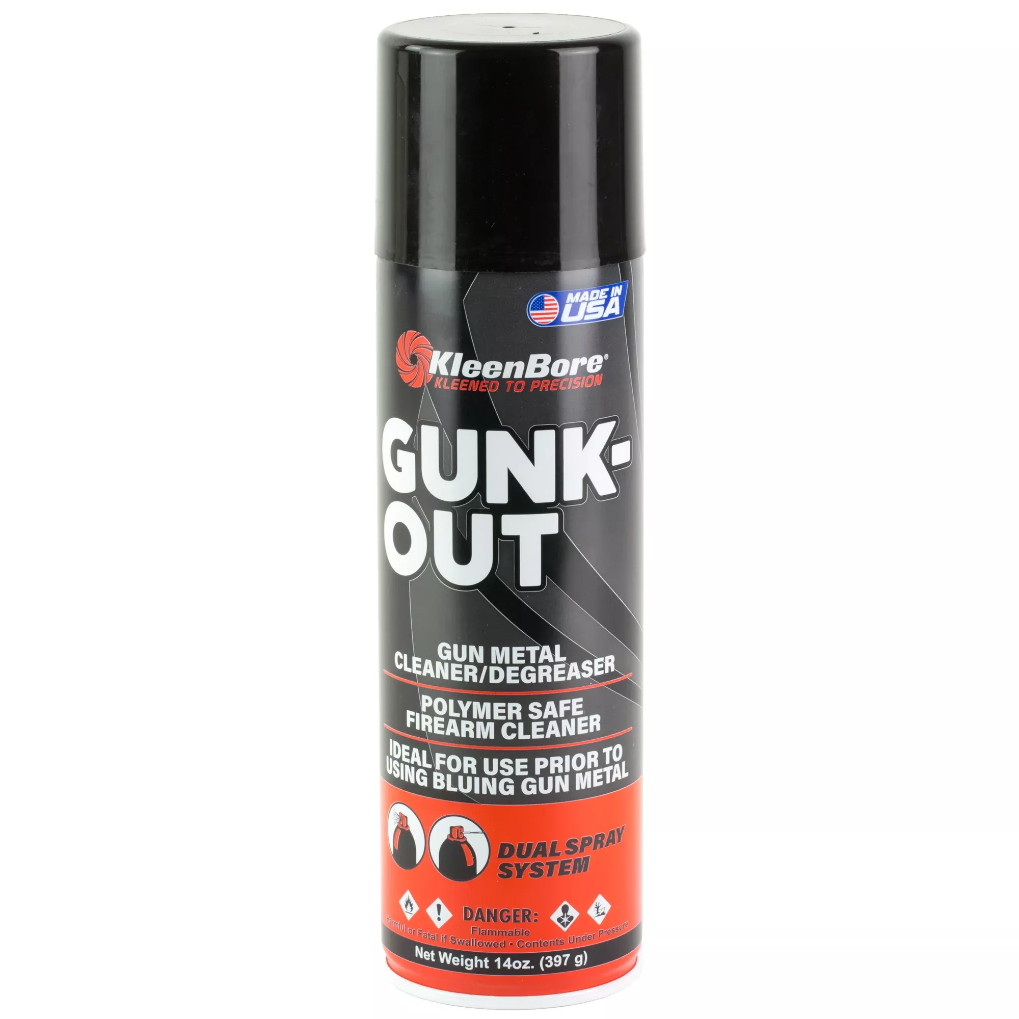 Kleen-Bore Gunk Out Degreaser 14oz Spray – Universal