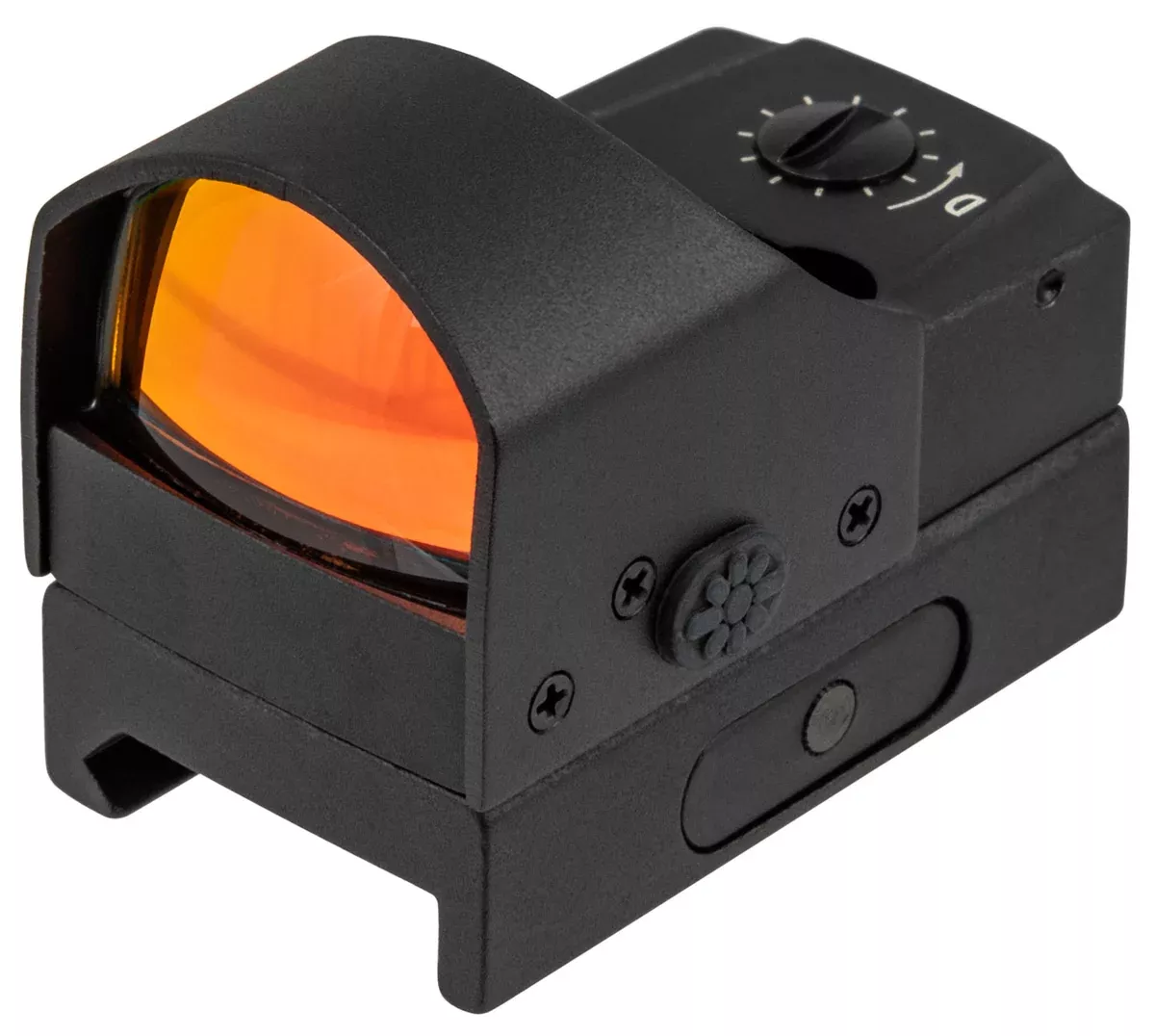 Konus 7245 Sight Pro Fission 2.0- Compact Red DotMatte Black 0.66 x 0.90/ 17x 23mm- 4 MOA Red Dot Reticle