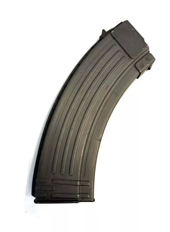 Korean Metal Gray Phosphate AK-47 Magazine 30-Round, 7.62x39mm, Blued Steel