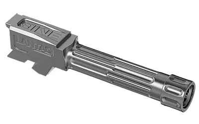 LanTac 9INE for Glock 43/43X Fluted Threaded Barrel