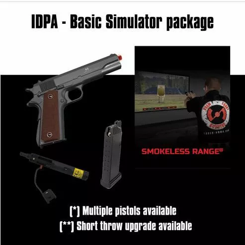 Laser Ammo IDPA Basic Simulator Package