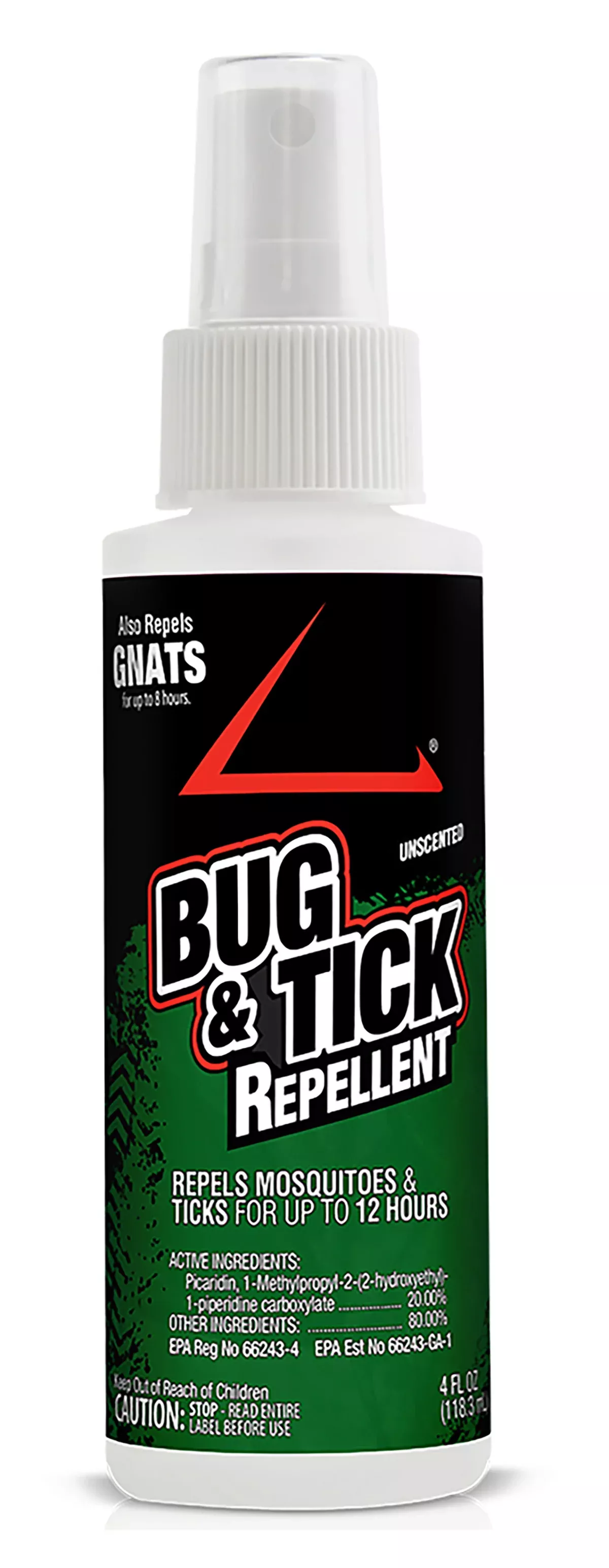 Lethal 9170674Z Bug and Tick RepellantOdorless Scent Repels Mosquitos, Ticks & Fleas Effective Up to 12 Hours 4 oz. Spray