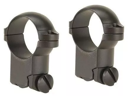 Leupold 2-Piece Solid Steel Ringmounts Ruger M77 1 Super High Matte Black