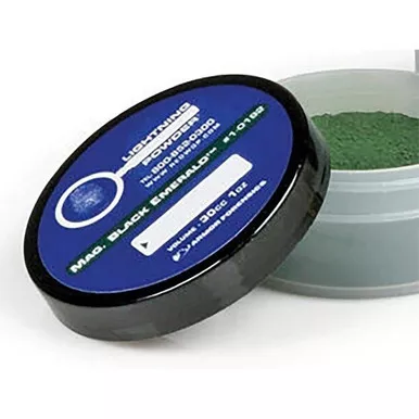 Lightning Powder 1-0192 Black Emerald Magnetic Fingerprint Powder, 1 Ounce