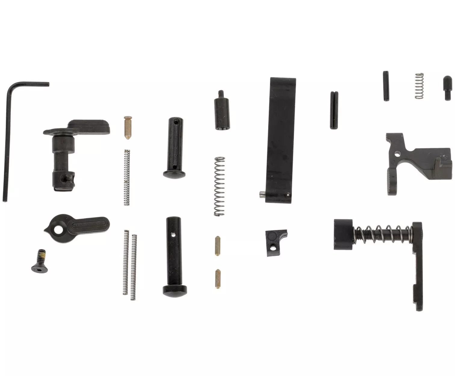 LMT AR-15 Lower Parts Kit No Grip/Trigger Black