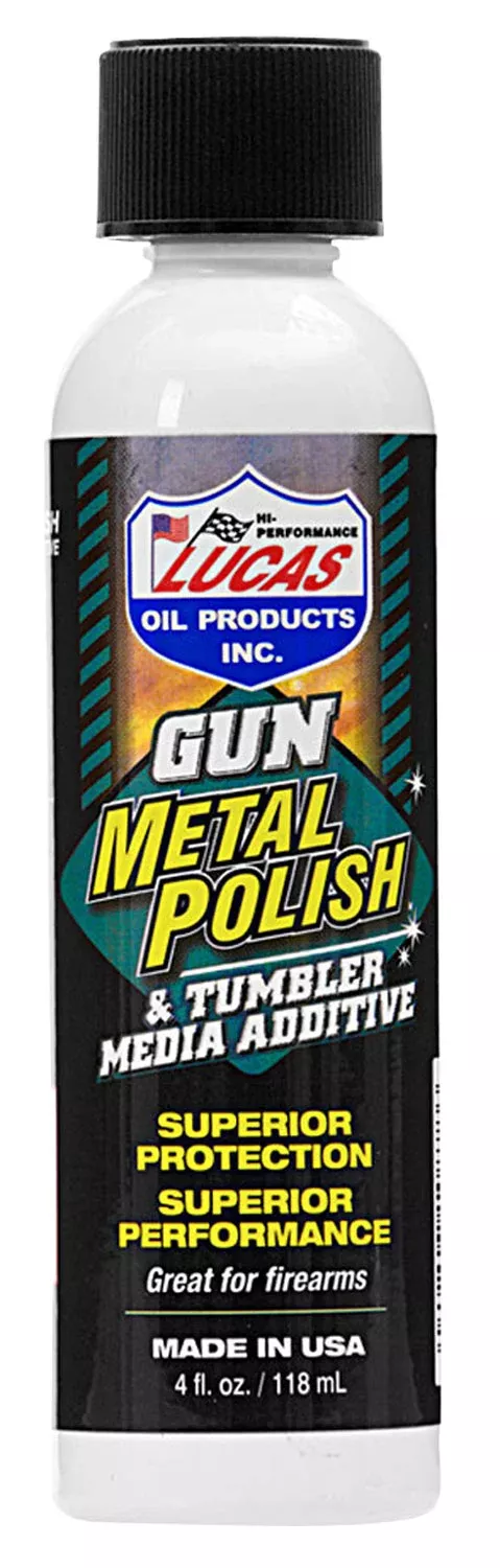 Lucas Oil 10878 Gun Metal PolishAgainst Rust and Corrosion 4 oz Bottle