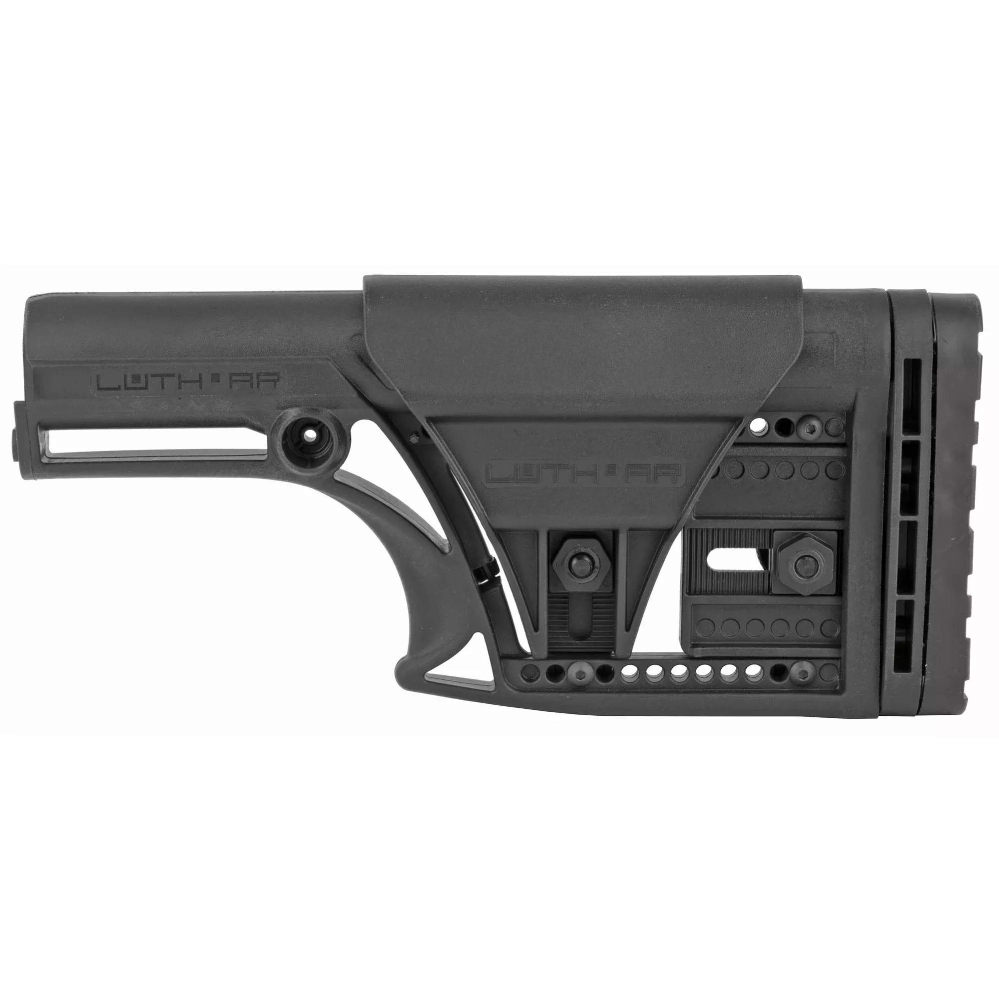 Luth-AR MBA-1 Stock with 3-Axis Butt Plate – AR-15/AR-10 Compatible