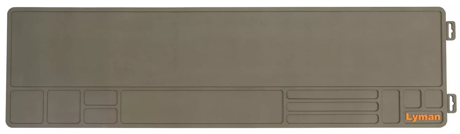Lyman 04051 Essential Gun Maintenance Mat Gray Rubber 10" x 36"
