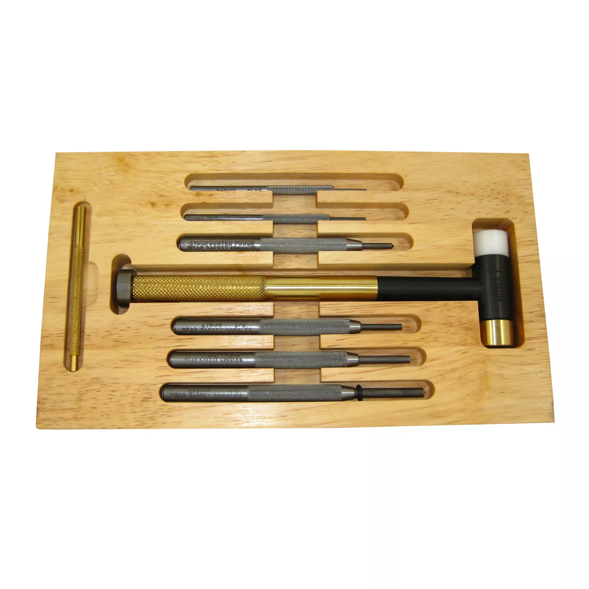 Lyman Deluxe Hammer & Punch Set – Gunsmithing Tool Kit