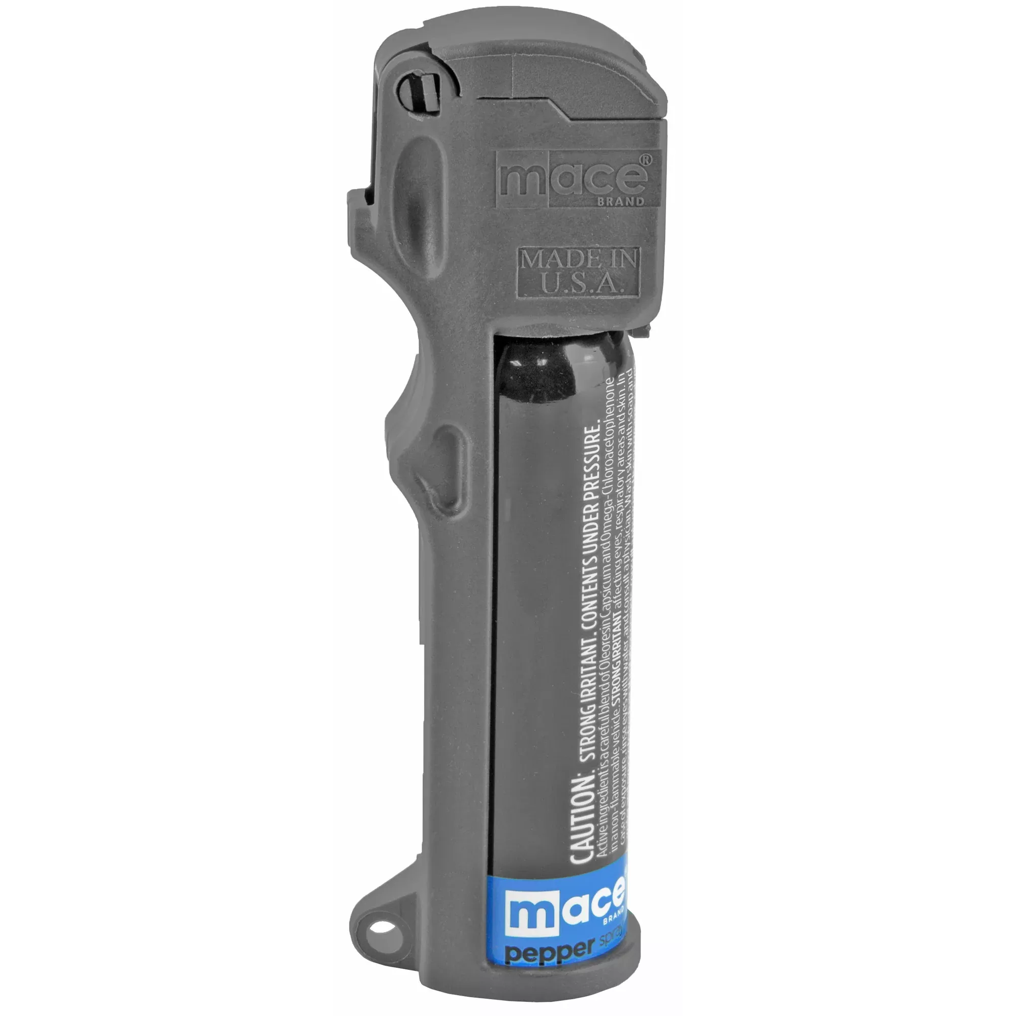 Mace Security International OC CS & UV Pocket Model Pepper Spray with Key Ring – 11g