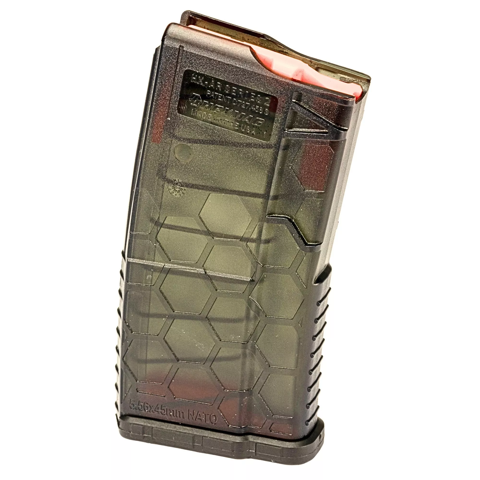 Magazine AR-15 HEXMAG Series 2 Shorty 10Rd 5.56mm Translucent Smoke