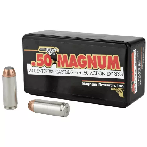Magnum Research 50 Action Express Blount 350 Grain Jacketed Soft Point 20 Round Box
