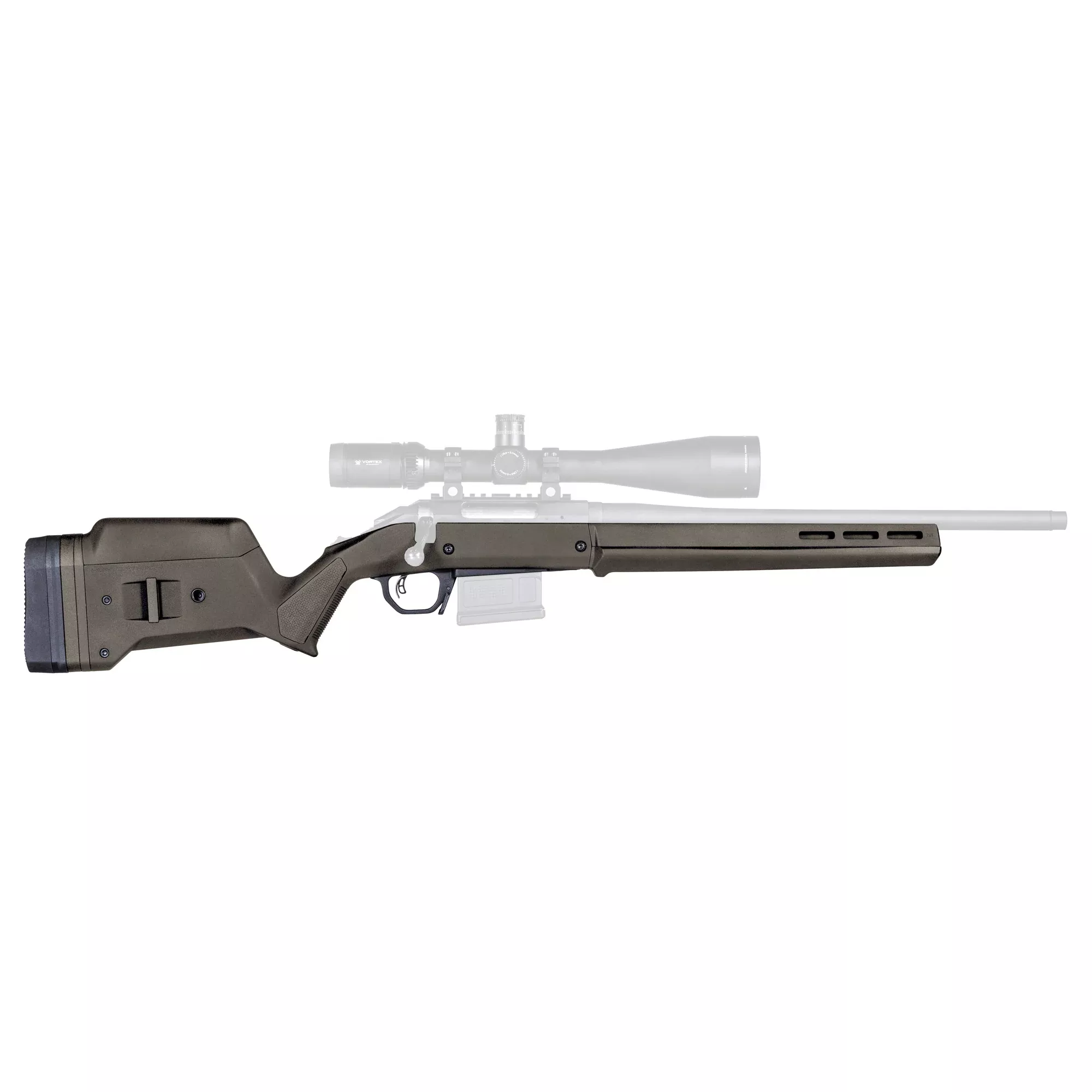 Magpul Hunter Ruger American Stock STANAG – OD Green