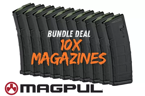 Magpul PMAG 30 AR/M4 GEN M2 MOE 5.56 NATO Magazine - 10 Magazine Bundle