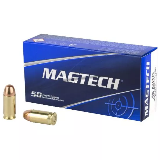 MAGTECH .45ACP 230GR FMJ, 50RD BOX