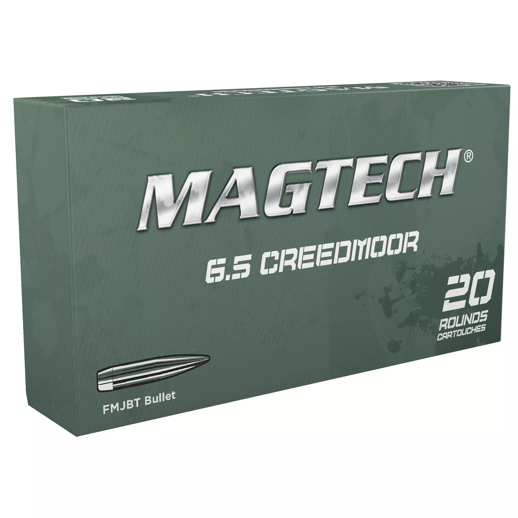 Magtech 6.5creed 140gr Fmj 20/500