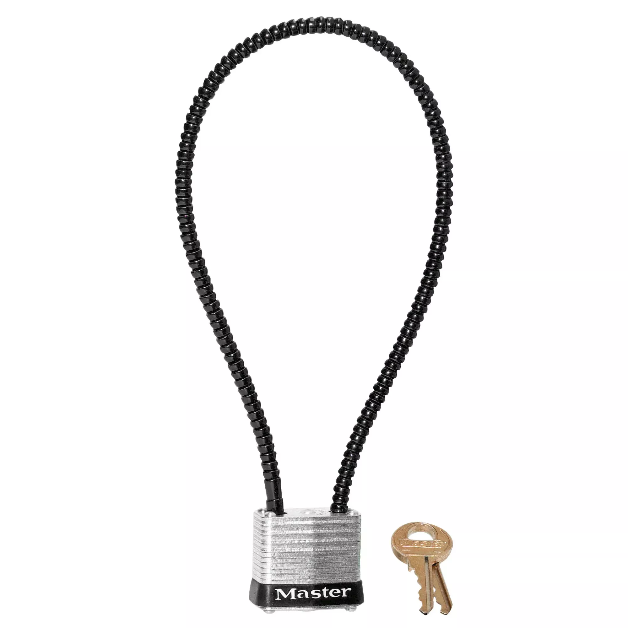 Master Lock Keyed Alike Cable Lock – 6ft Braided Steel for Firearms & Equipment