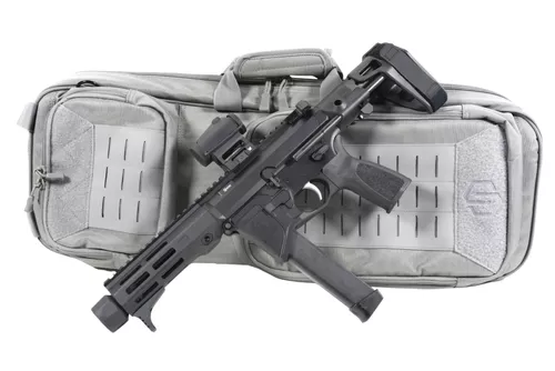 Maxim Defense Black MD:9 CQB - 905 CPB 9mm Pistol with Vortex Crossfire Red Dot & Savior Urban Takedown Bag Bundle