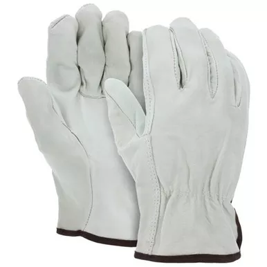 MCR Safety 32013 CV Grade Grain Cow Leather Drivers Work Gloves